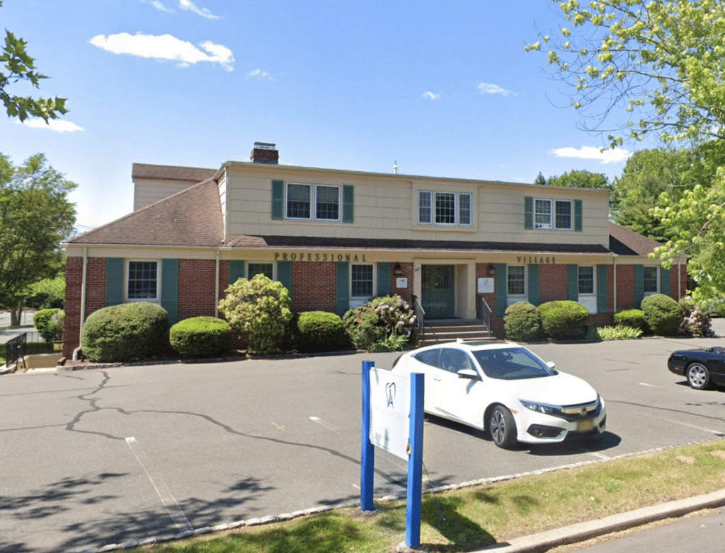 Exterior view of dental clinic with visible signage, part of dental clinic in green village, nj services provided at Vaccaro Aesthetic and Family Dentistry in Green Village, NJ.